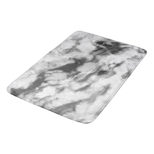 Klassischer Marmor Badematte (Schrägansicht)