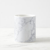 Klassischer Marmor des grauen Weiß Kaffeetasse (Mittel)