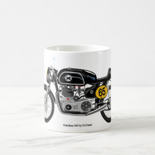 Klassischer Matchless G45 Motorradbecher Kaffeetasse