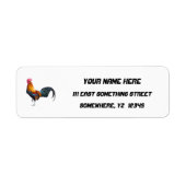 Klassischer, mehrfarbiger Vintager rustikaler Hahn (Vorne)