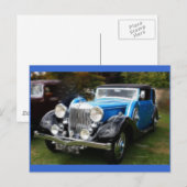 Klassischer MG Postkarte (Vorne/Hinten)