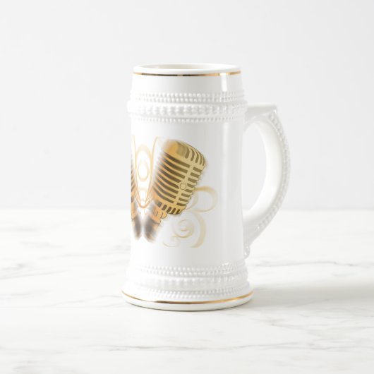 Klassischer Mic Bierglas (VorderseiteRechts)