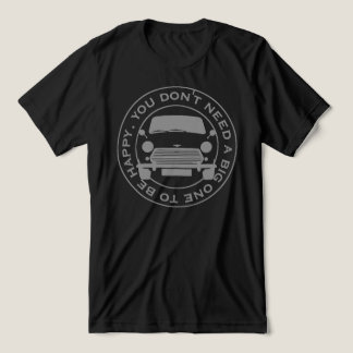 Klassischer Mini-Auto-Slogan der ursprünglichen 19 Tri-Blend Shirt