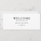 Klassischer Minimalistischer Hangcharter (Vorderseite)