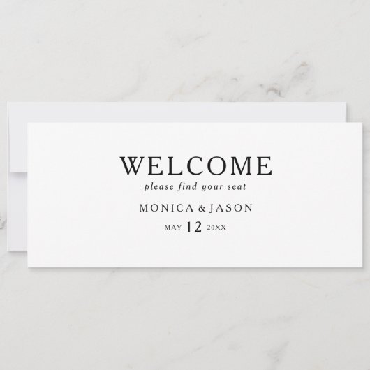 Klassischer Minimalistischer Hangcharter (Vorderseite)