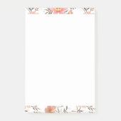 Klassischer Minimalistischer Post-It-Notes-Punkt Post-it Klebezettel (Vorderseite)