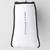Klassischer minimalistischer professioneller Plain Golf Headcover (Rotieren 90)