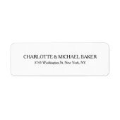 Klassischer Minimalistischer Schlichter moderner F (Vorne)