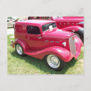 Klassischer Miniwagen Postkarte
