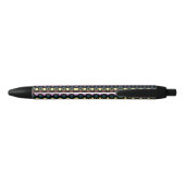Klassischer, moderner Chic Dots Tinte Pen Kugelschreiber (Rückseite)