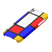 Klassischer Mondrian Case-Mate iPhone Hülle (unten)