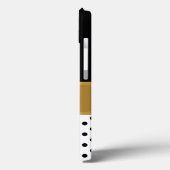 Klassischer Monogramm-Stil Case-Mate iPhone Hülle (Rückseite / Links)