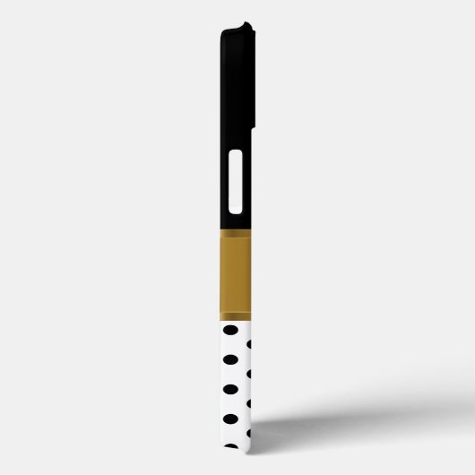 Klassischer Monogramm-Stil Case-Mate iPhone Hülle (Rückseite / Rechts)