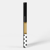 Klassischer Monogramm-Stil iPhone Hülle (Rechte Seite)