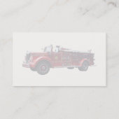 Klassischer Motor Visitenkarte (Rückseite)