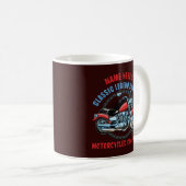 Klassischer Motorrad-Chopper hinzufügen Kaffeetasse (VorderseiteRechts)