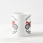 Klassischer Motorradbecher Kaffeetasse (Mittel)