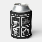 Klassischer Motorradfahrerplan für den heutigen Ka Dosenkühler (Kanne Vorderseite)