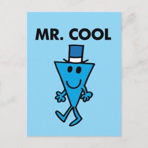 Klassischer Mr. Cool Pose Postkarte