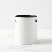 Klassischer Mr. Cool Pose Tasse (Zentrum)