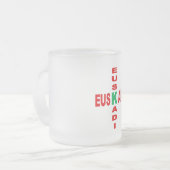 Klassischer Mug, 325 ml EUSKADI DESIGN Mattglastasse (Vorderseite Links)
