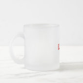 Klassischer Mug, 325 ml EUSKADI DESIGN Mattglastasse (Links)