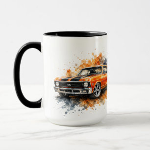 Klassischer Muscle-Car-Becher Tasse