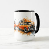 Klassischer Muscle-Car-Becher Tasse (VorderseiteRechts)