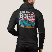 Klassischer Muscle-Car Hoodie (Rückseite)