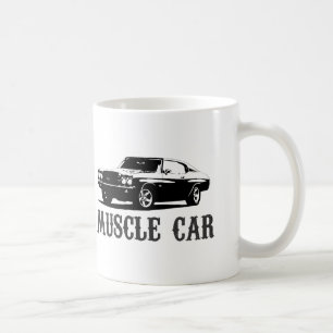 klassischer Muscle-Car Kaffeetasse