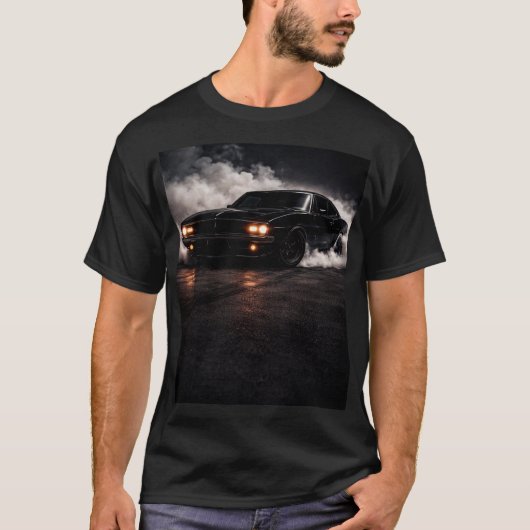 Klassischer Muscle Car T-Shirt (Vorderseite)