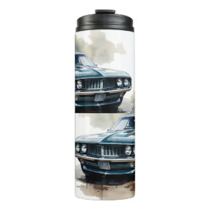 Klassischer Muscle Car Thermosbecher