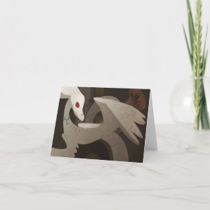 Klassischer Musikdrache Karte