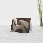 Klassischer Musikdrache Karte (Vorderseite)