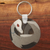 Klassischer Musikdrache Schlüsselanhänger (Vorderseite)