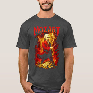 Klassischer Musikkomponist WA Mozart Power Metal A T-Shirt