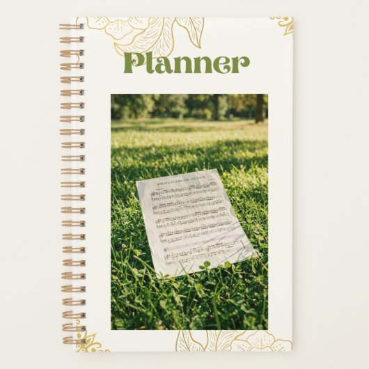 Klassischer Musikplaner Planer (Vorderseite)