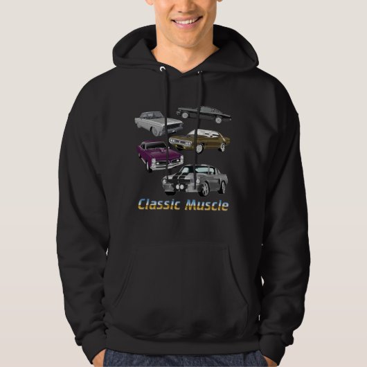 klassischer Muskel Hoodie (Vorderseite)