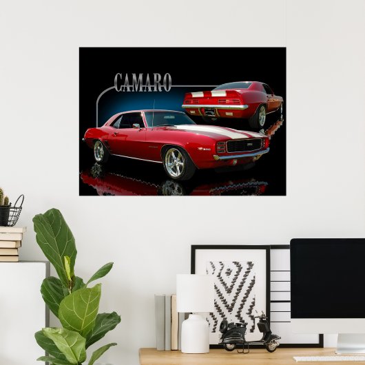 klassischer Muskel Poster (Heimbüro)