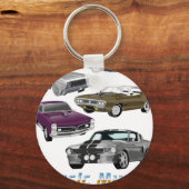 klassischer Muskel Schlüsselanhänger (Vorderseite)