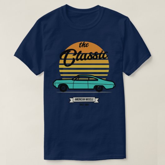 Klassischer Muskel T-Shirt (Design vorne)