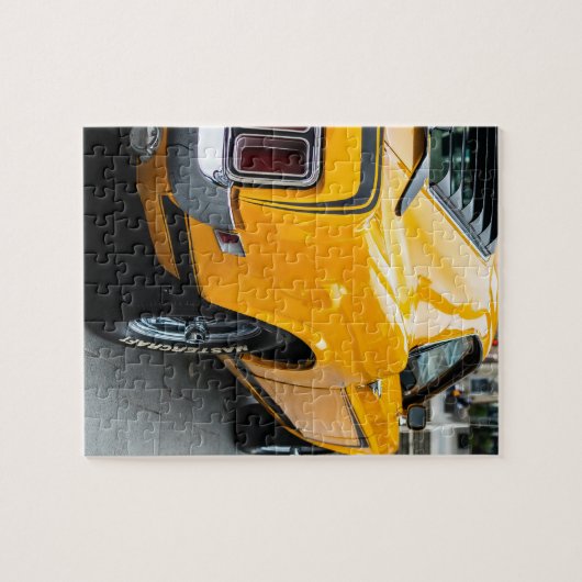 Klassischer Mustang-Superauto Puzzle (Horizontal)