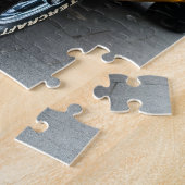 Klassischer Mustang-Superauto Puzzle (Seite)