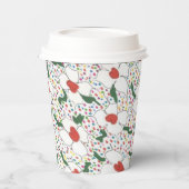 Klassischer Muster Papier-Cup Pappbecher (Links)