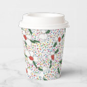 Klassischer Muster Papier-Cup Pappbecher (Rechts)