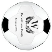 Klassischer Name der Wiedersehen monogramm-Familie Fußball (Gedreht)