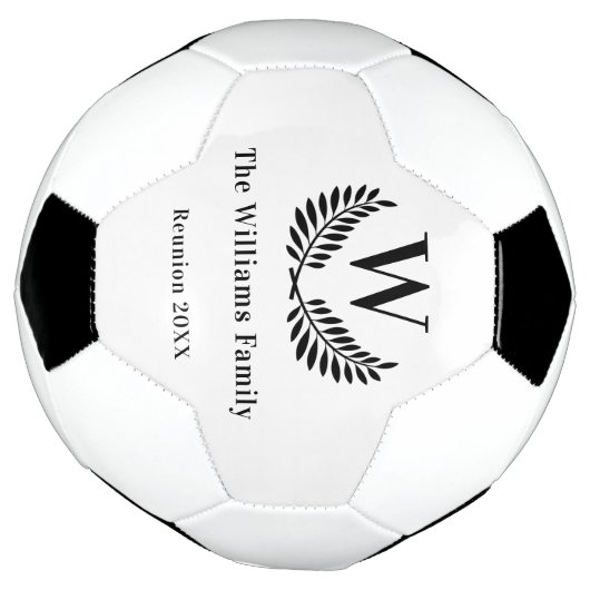 Klassischer Name der Wiedersehen monogramm-Familie Fußball (Gedreht)