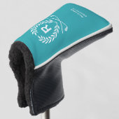 Klassischer Name des Personalisierten Monogramms T Golf Headcover (3/4 Vorderseite)
