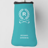 Klassischer Name des Personalisierten Monogramms T Golf Headcover (Rotieren 90)