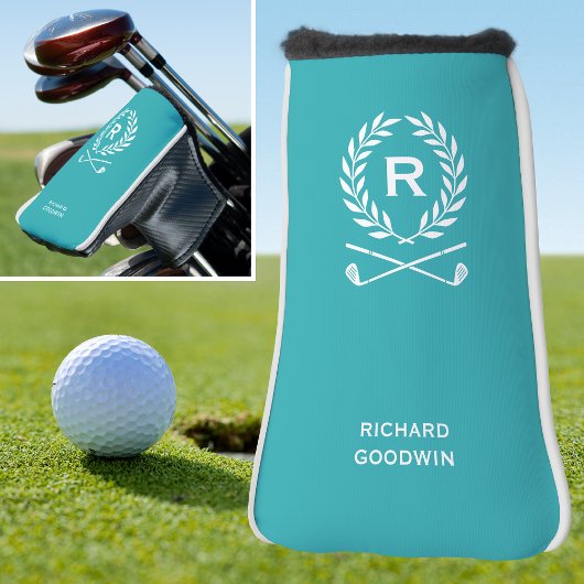 Klassischer Name des Personalisierten Monogramms T Golf Headcover